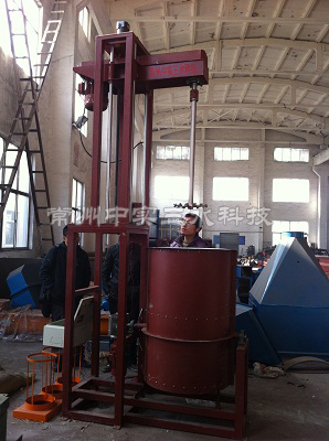 攪拌桶翻轉(zhuǎn)卸料的升降式分散攪拌機(jī)